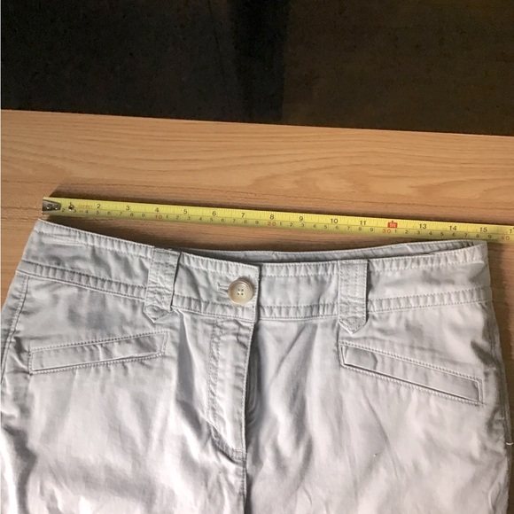 Light Blue Women's Capris - Picture 3 of 6